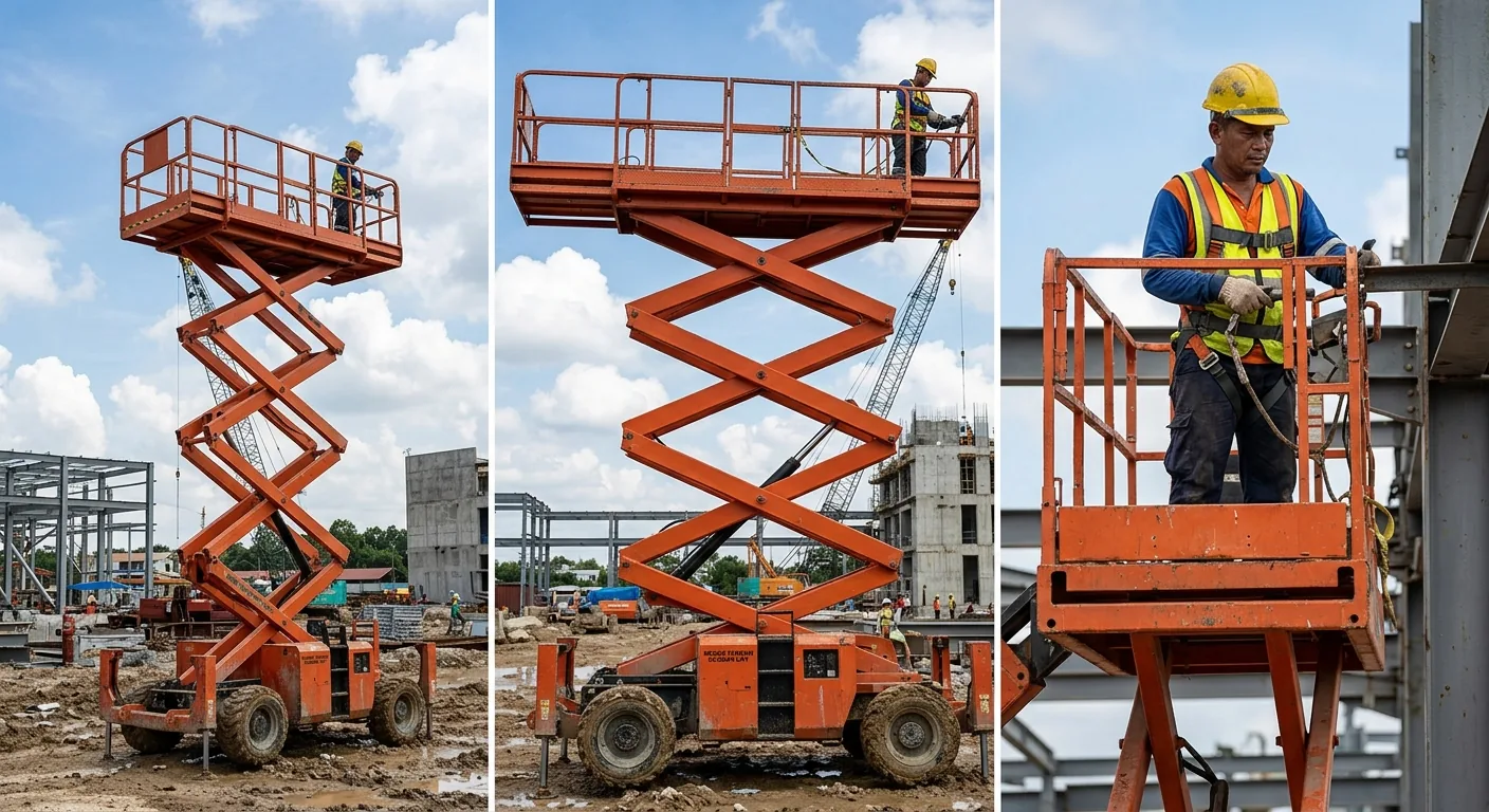 Diesel Tugas Berat scissor lift - 15 - 20 meter