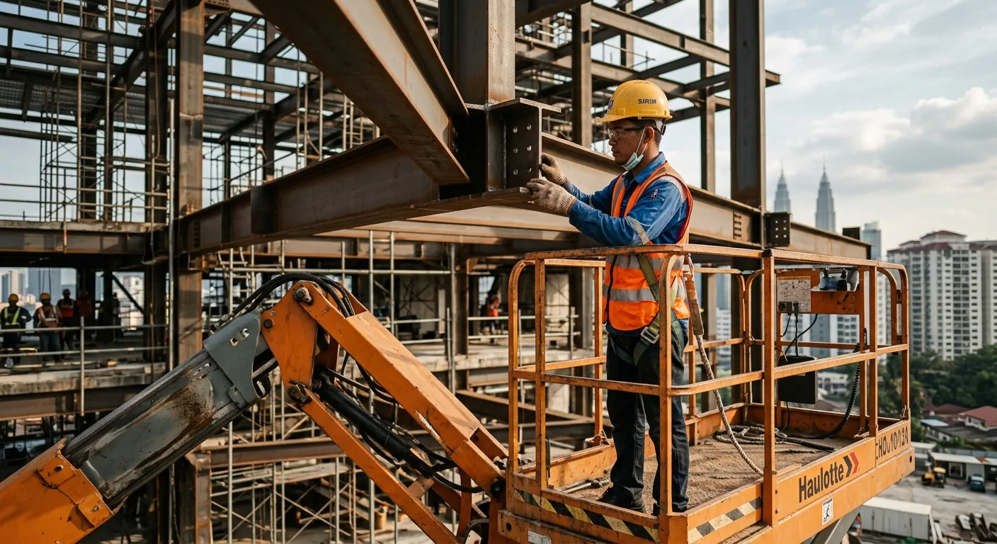 Kerja pembinaan bangunan